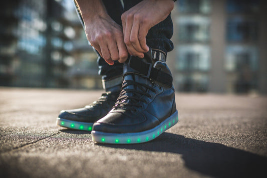 Zapatillas altas LED
